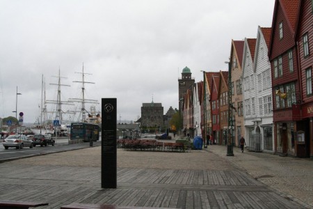 Гайзенская набережная в Бергене